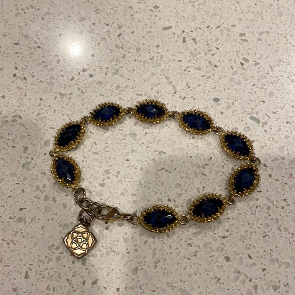Navy Kendra Scott bracelet